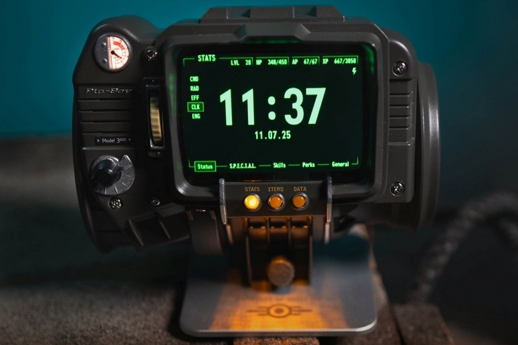 Bethesda’s Pip-Boy 3000 Replica Recreates the Iconic Wrist-Worn Computer in Detail