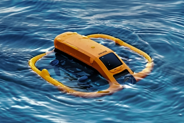 HoverAir Aqua Drone Handles Floating, Landing, and Takeoff on Water