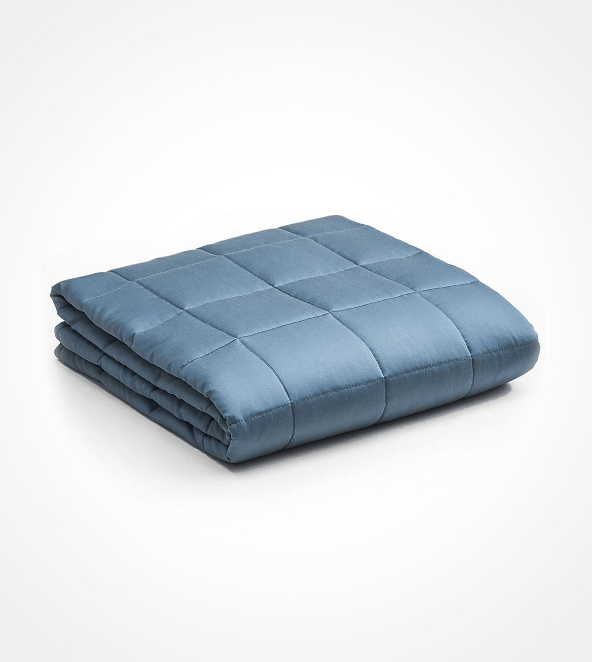 YNM Home Cooling Bamboo Weighted Blanket in Blue Grey
