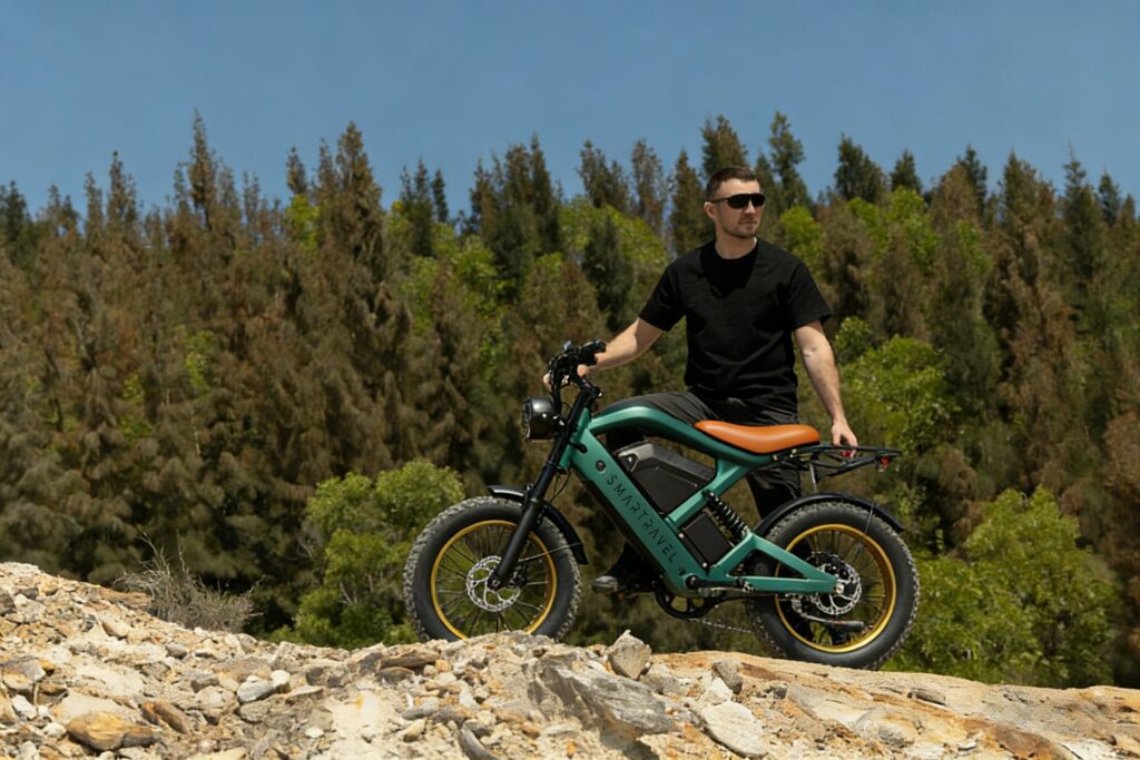 Smartravel e-bike removable battery