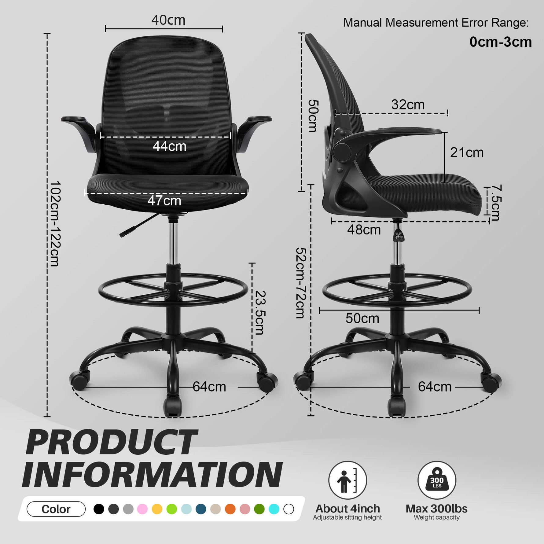 Primy 934-Z mesh backrest detail