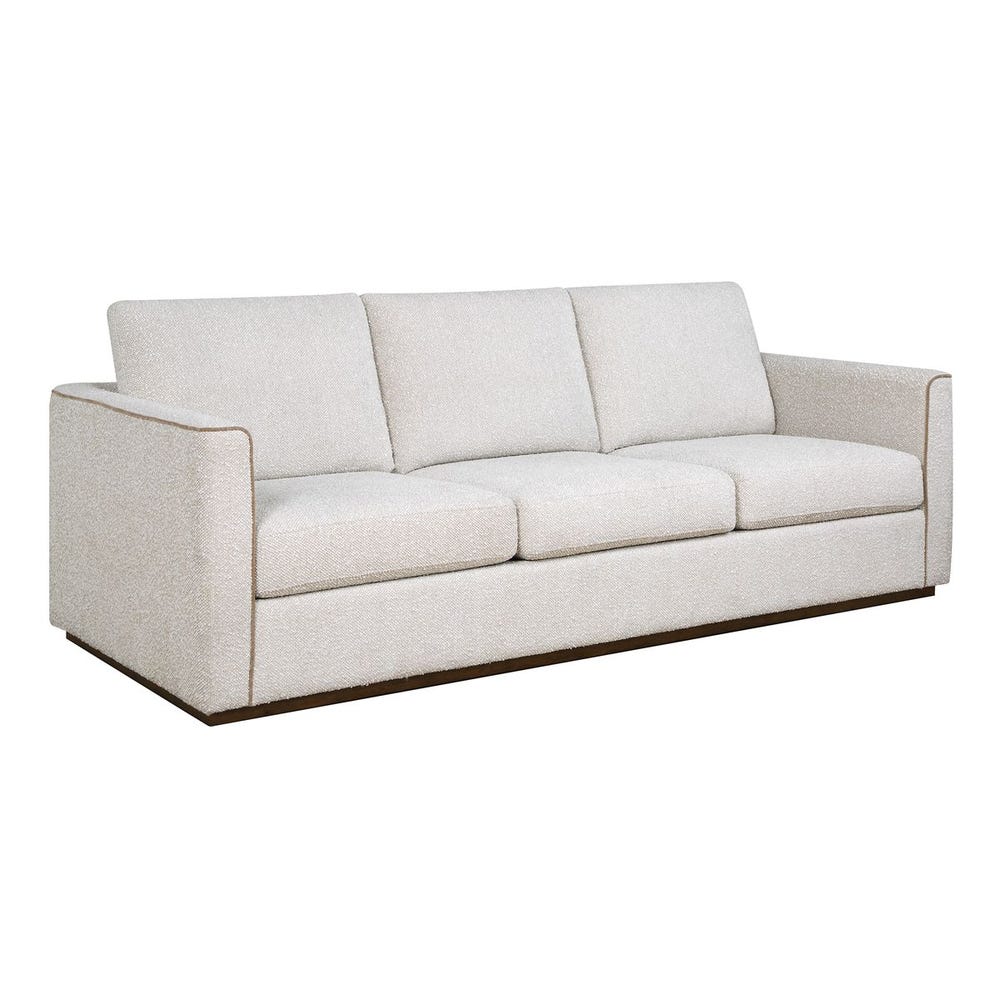 Uttermost Lorien Cream Boucle Sofa from Old Bones Co