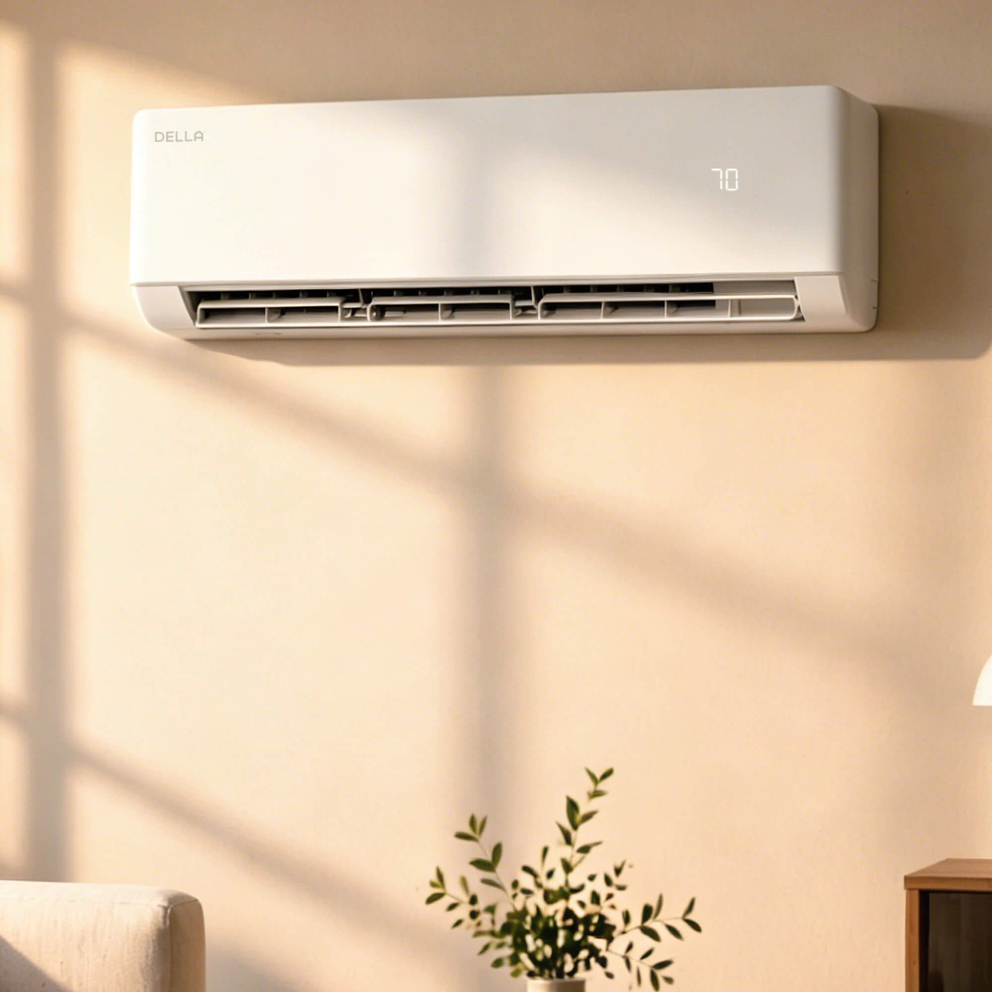 Della Vario Series mini split indoor wall unit