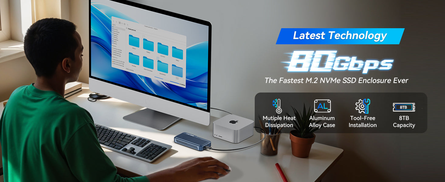 Acasis TB501Pro Thunderbolt 5 SSD enclosure