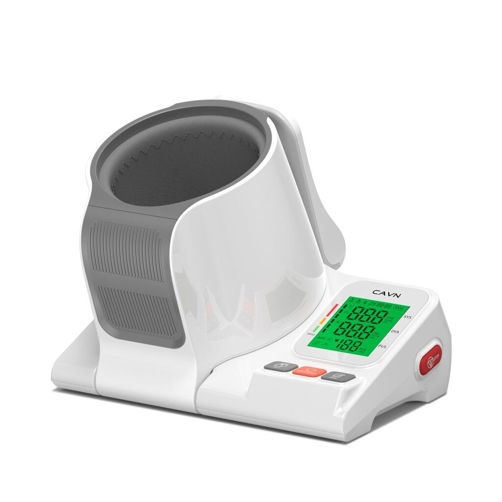 CAVN blood pressure monitor, the brand's current flagship product