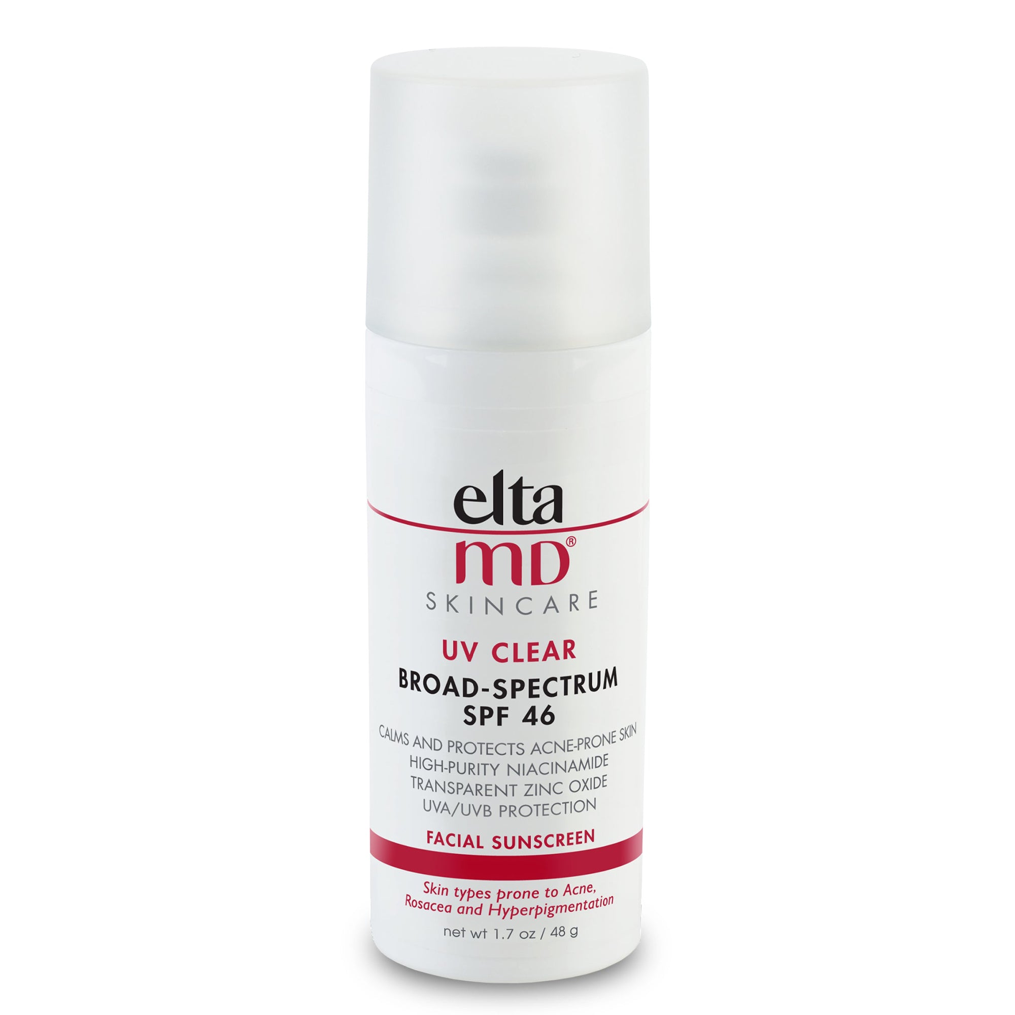 EltaMD UV Clear Broad-Spectrum SPF 46 bottle