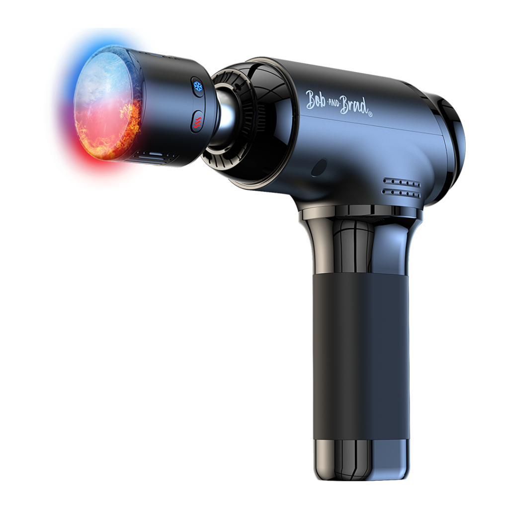 Bob and Brad T2 Pro Massage Gun with heat and cold head