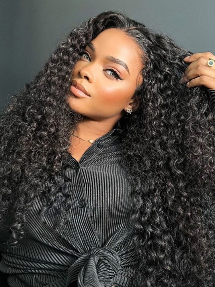 Alipearl Deep Wave Wig, 100% human hair HD lace front wig