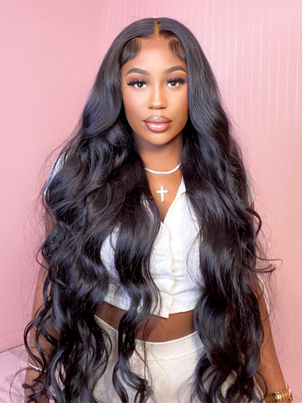 Wiggins Hair HD Lace Frontal Wig in straight and body wave, the brand's top-reviewed style