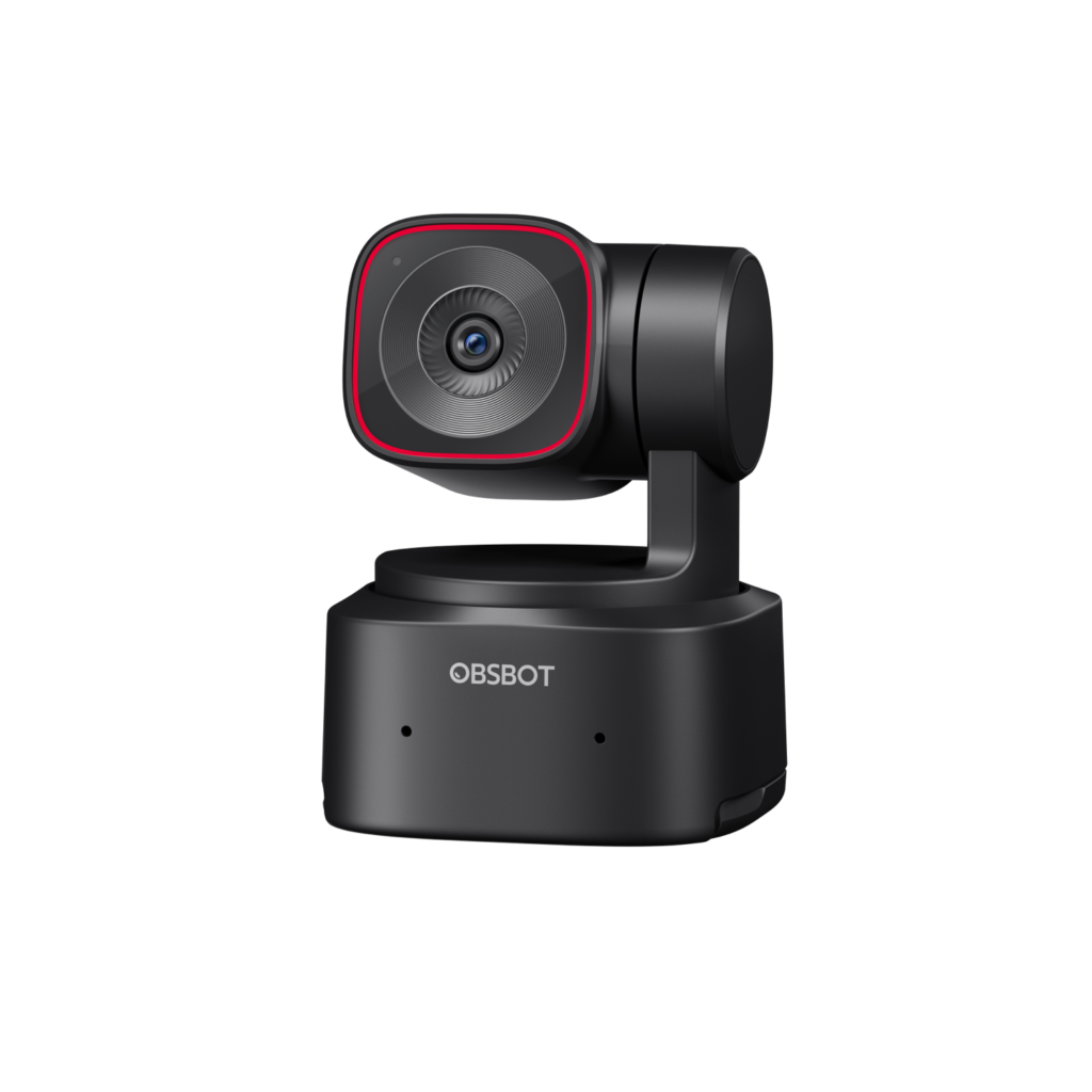 OBSBOT AI-tracking camera, full product view