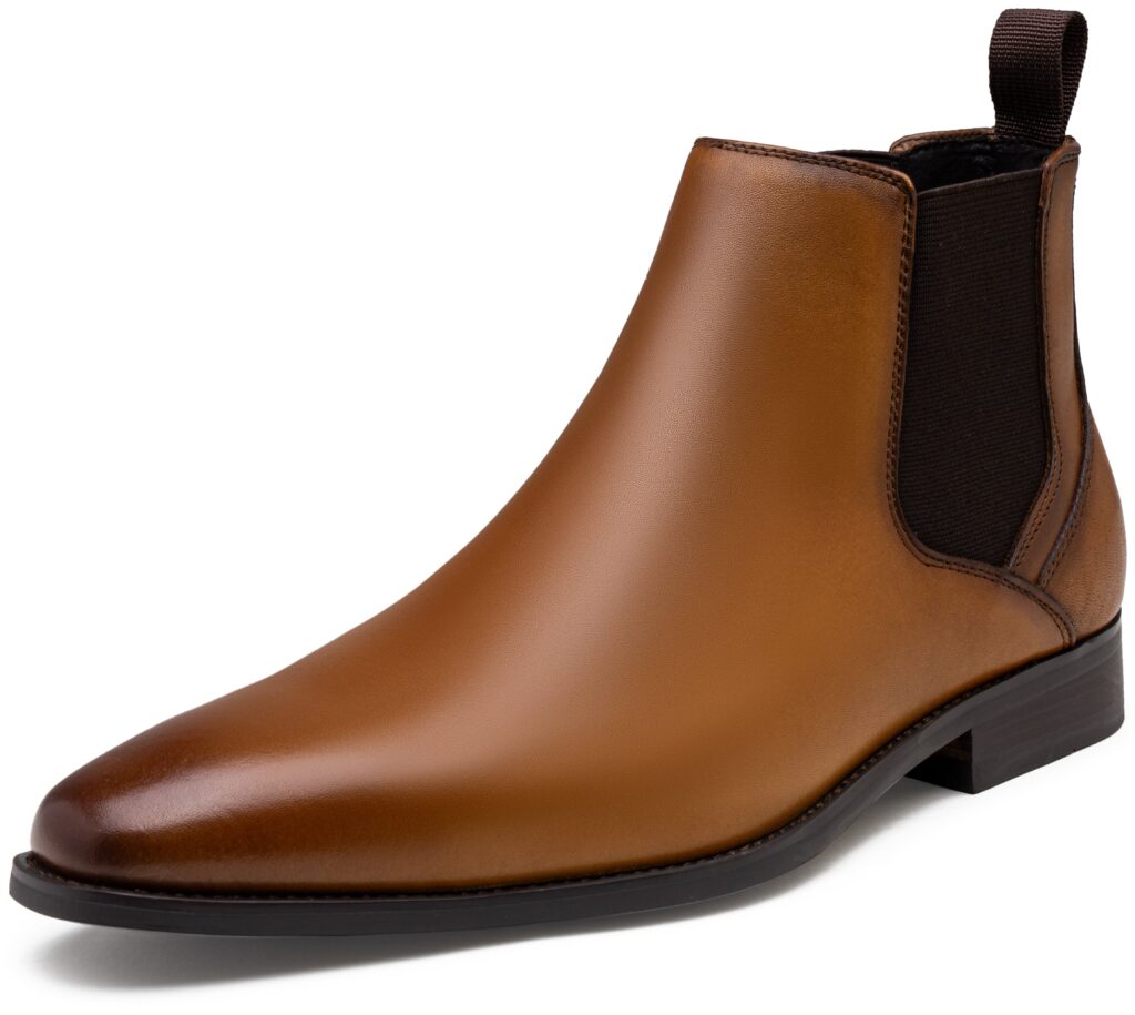 JOUSEN Chelsea boots in polished premium leather